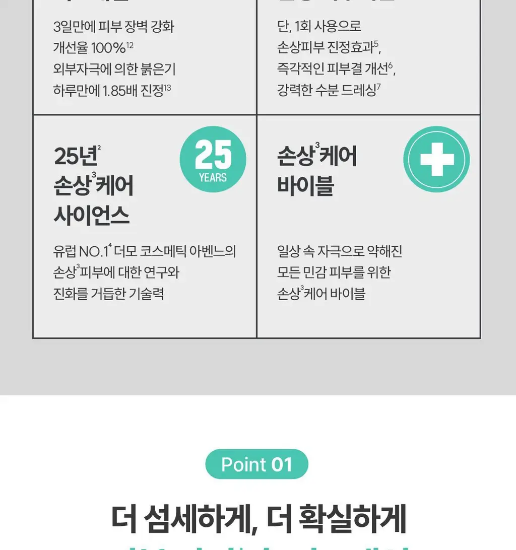 [손상/장벽 리페어] 아벤느 시칼파트 플러스 SOS 리페어 크림 40ml 상세페이지 12